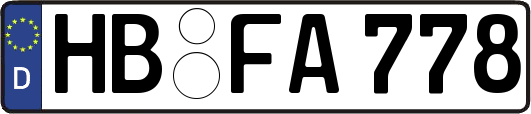 HB-FA778