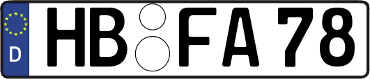 HB-FA78