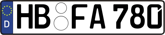 HB-FA780
