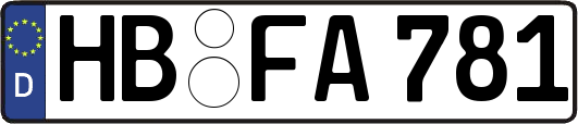 HB-FA781