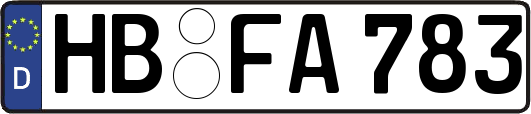 HB-FA783