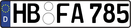 HB-FA785