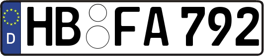 HB-FA792