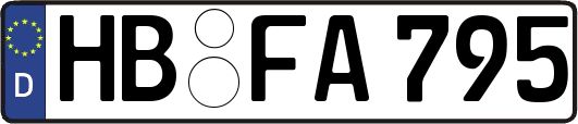 HB-FA795
