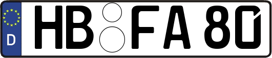 HB-FA80