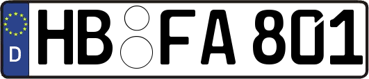 HB-FA801