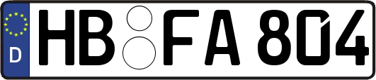 HB-FA804