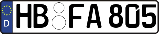 HB-FA805