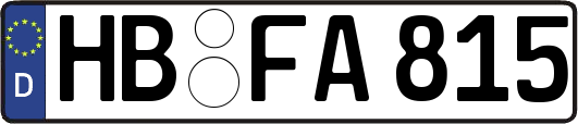 HB-FA815
