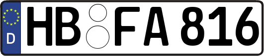 HB-FA816