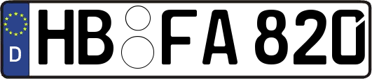 HB-FA820