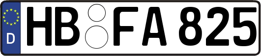 HB-FA825