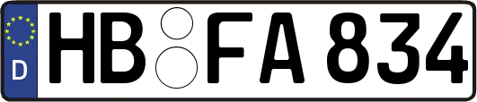 HB-FA834