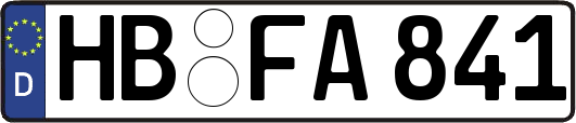 HB-FA841