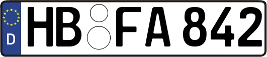 HB-FA842