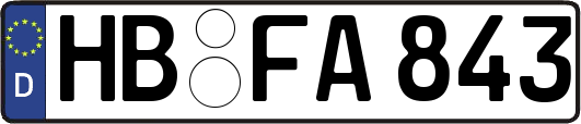 HB-FA843