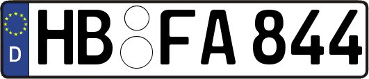 HB-FA844