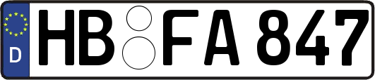 HB-FA847
