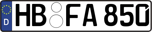 HB-FA850