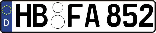 HB-FA852