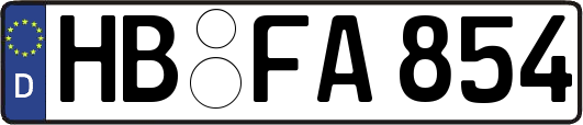 HB-FA854