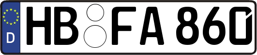 HB-FA860