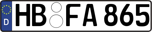 HB-FA865