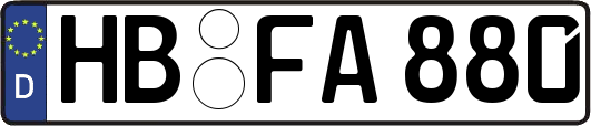 HB-FA880