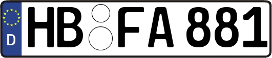HB-FA881