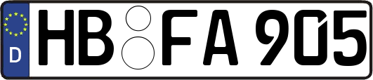 HB-FA905