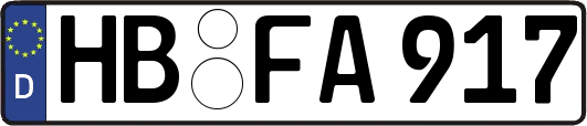 HB-FA917