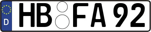 HB-FA92