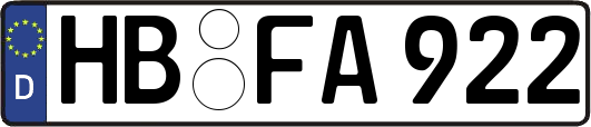 HB-FA922