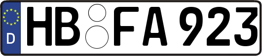 HB-FA923
