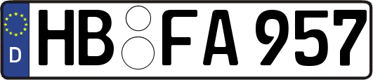 HB-FA957