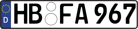 HB-FA967
