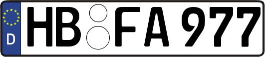 HB-FA977