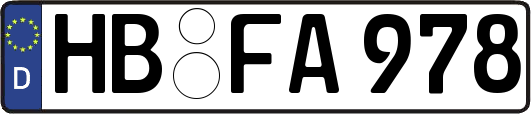 HB-FA978