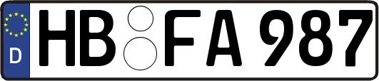 HB-FA987