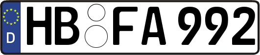 HB-FA992