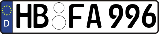 HB-FA996