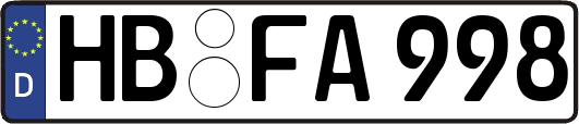 HB-FA998