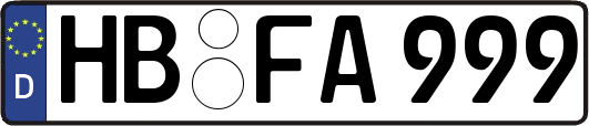 HB-FA999