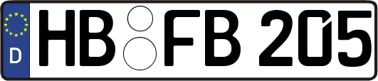 HB-FB205