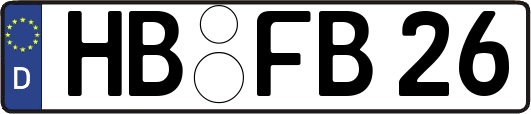 HB-FB26