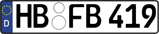 HB-FB419