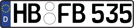 HB-FB535