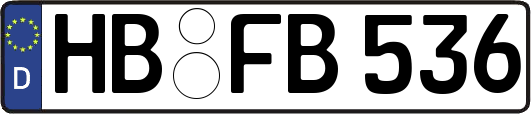 HB-FB536