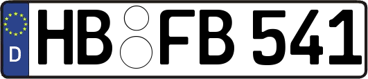 HB-FB541