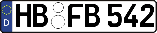 HB-FB542